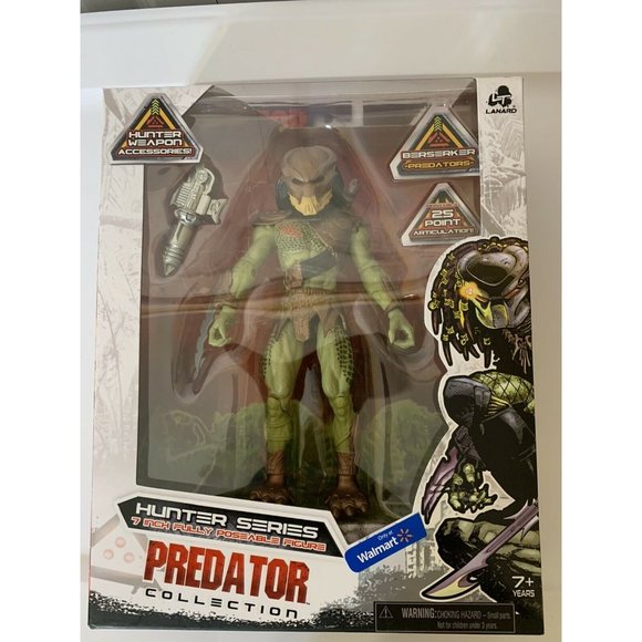 New Lanard Predator 7” Battle Action Figure 31363 Berserker, Hunter Series - Picture 3 of 7